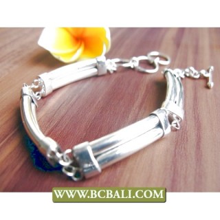 Bali Alpaka Silver Bracelet